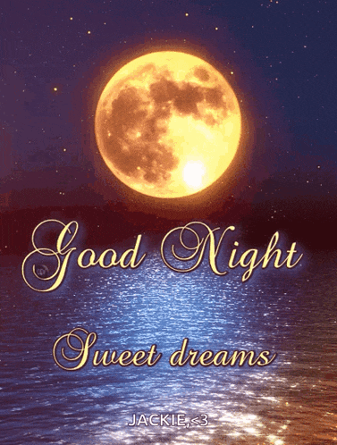 Good Night Have A Nice Dream GIF