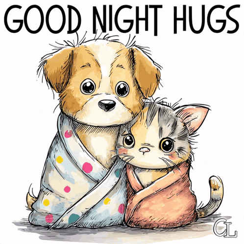 Good Night Hugs Goodnight GIF