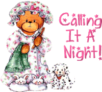 Good Night Sticker