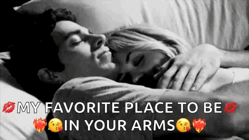Good Night Love Couple Kiss GIF