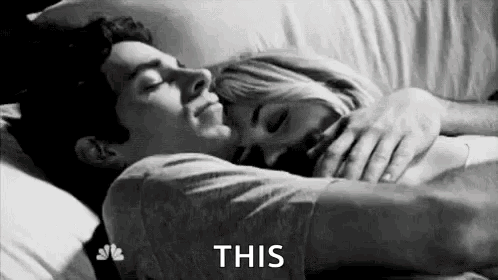 Good Night Love Couple Kiss GIF
