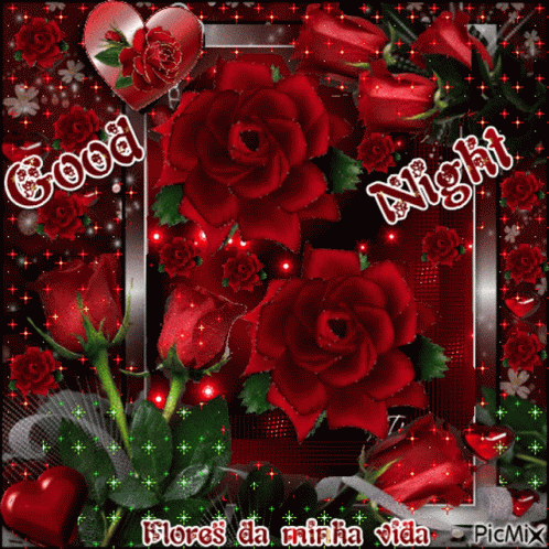 Good Night Rose GIF