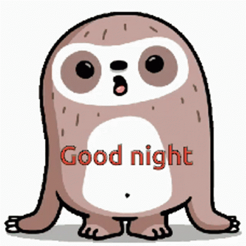 Good Night Sleepy GIF