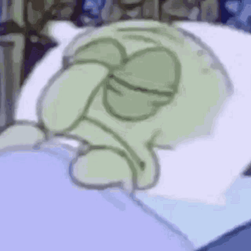 Good Night Squidward GIF
