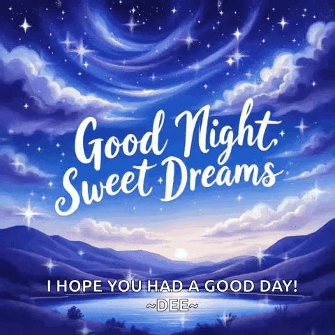 Good Night Sweet Dreams GIF