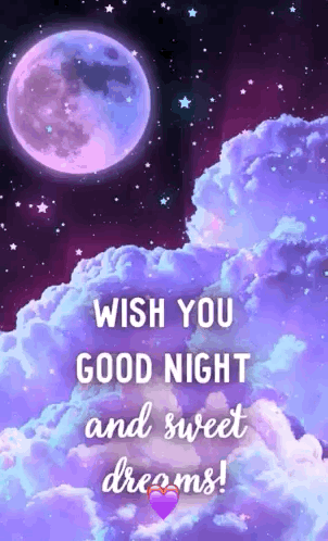 Good Night Sweet Dreams GIF. This 302 x 498 animated GIF is part of our sleep collection. Related themes include good night, moon. Created by iwrwg. View…