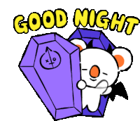 Good Night Sticker
