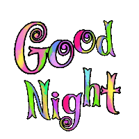 Good Night Sticker