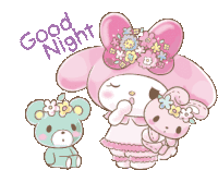 Good Night Sticker