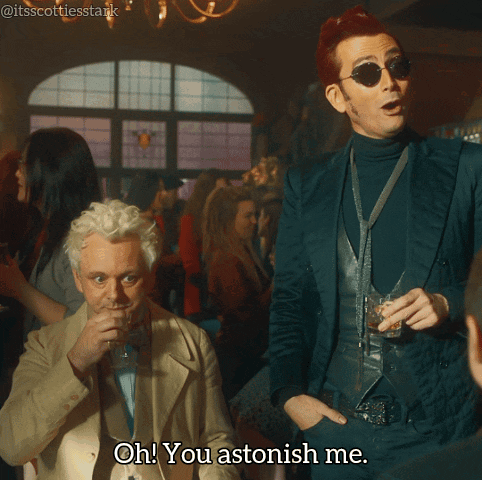 Good Omens Crowley GIF