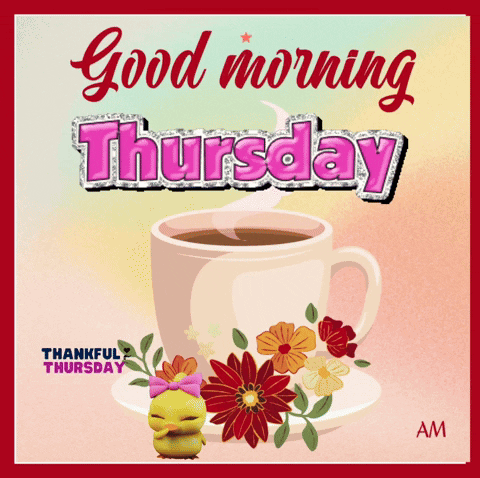 Good Thursday Morning GIF. This 480 x 478 animated GIF is part of our guten morgen donnerstag collection. Created by SouthBronxNative. View the original…