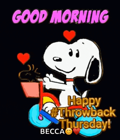 Good Thursday Morning Throwback Thursday GIF