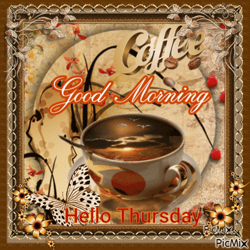 Good Thursday Morning GIF. This 498 x 498 animated GIF is part of our guten morgen donnerstag collection. Created by sobronxjourno. View the original…