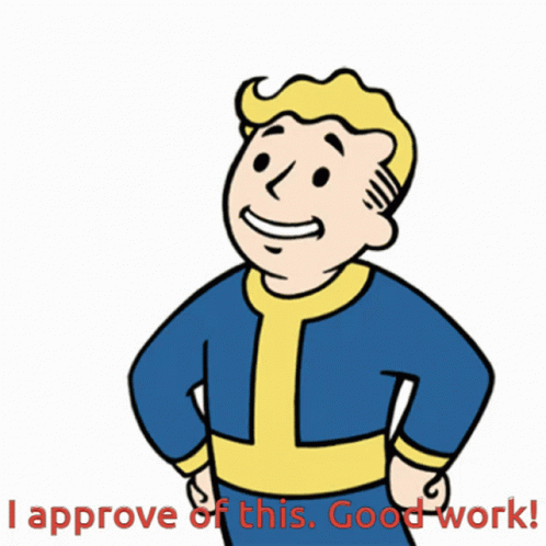 Good Work Approved GIF
