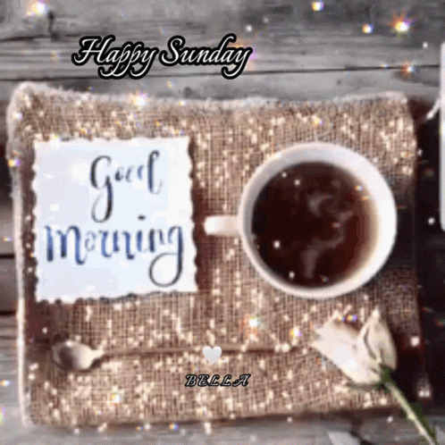 Goodmorning Happysunday GIF. This 498 x 498 animated GIF is part of our guten morgen sonntag collection. Created by rose25123. View the original animation…