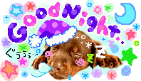 Goodnight Cute Sticker