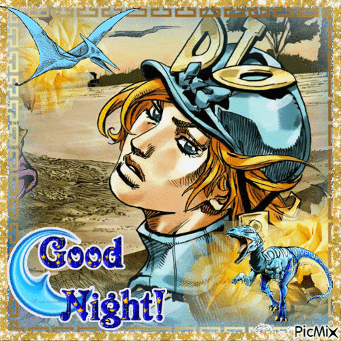 Goodnight Diego Brando GIF