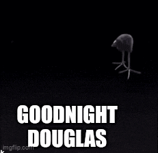 Goodnight Douglas Digdug GIF