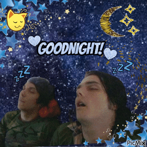 Goodnight Gerard Way GIF