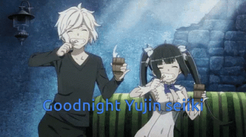 Goodnight Yujin Seiiki GIF