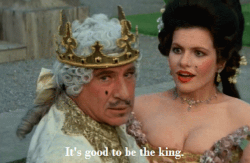 Goodtobeking Theking GIF. This 498 x 325 animated GIF is part of our its good to be the king collection. Created by TequilaMam. View the original animation…