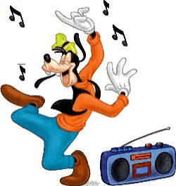 Goofy Music GIF