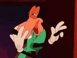 Goofy Shy GIF