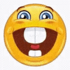 Gookie Yellow Emoji Smile Big Smile GIF
