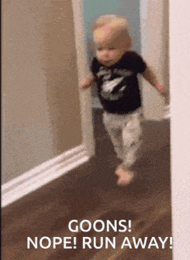 Goons Run Away GIF