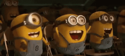 Gooooostat GIF. This 498 x 224 animated GIF is part of our minions cheering collection. Created by TRIG88. View the original animation, share it, or browse…