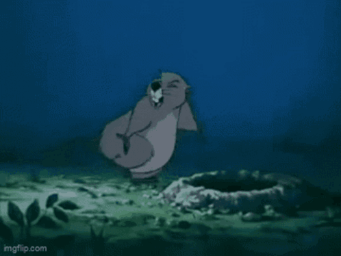 Gopher Falling GIF