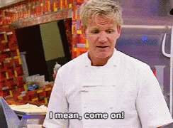 Gordon Ramsay Hells Kitchen GIF
