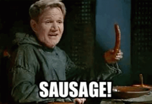 Gordon Ramsey GIF. This 498 x 342 animated GIF is part of our ramsay sausage collection. Created by Clown0fHatred. View the original animation, share it, or…