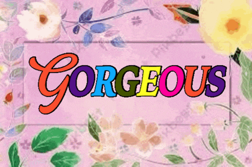 Gorgeous Beautiful GIF