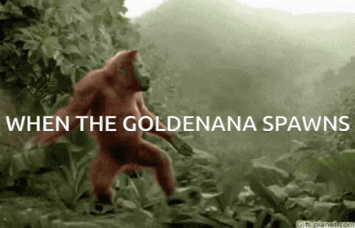 Gorilla Quest Goldenana GIF