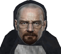 Gorilla Tag Walter White Sticker