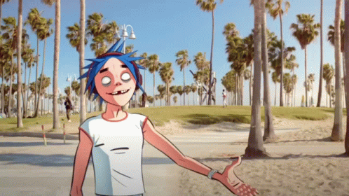 Gorillaz GIF