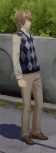 Goro Akechi Crow GIF