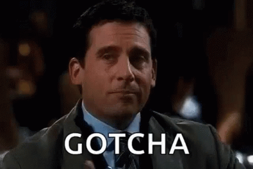 Gotcha Funny GIF