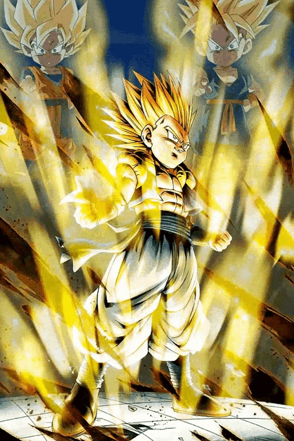 Gotenks Super Saiyan GIF