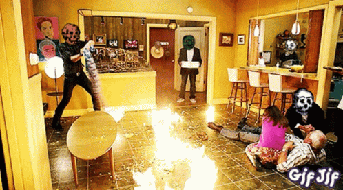 Gothic Degens Fire GIF