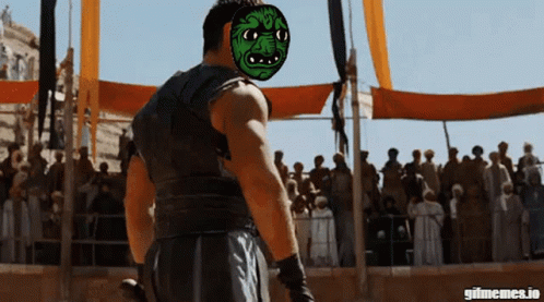 Gothic Degens Ogre Dao GIF. This 498 x 277 animated GIF is part of our gladiator are you not entertained collection. Created by WhaleWatcherBTC. View the…