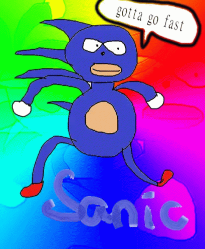 Gotta Go Fast GIF