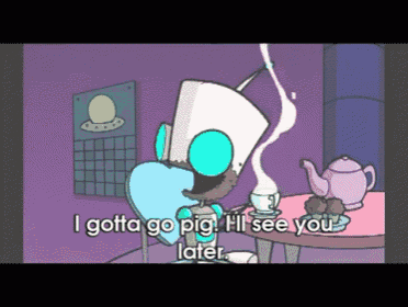 Gotta Go Pig GIF