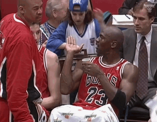Grab My Hand Michael Jordan GIF