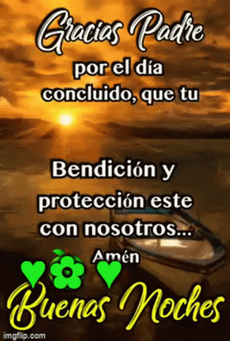 Gracias Padre Buenas Noches GIF