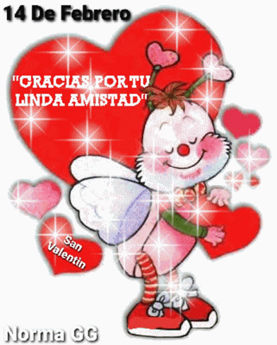 Gracias Por Tu Amistad Hearts GIF