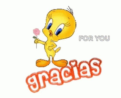 Gracias Tweety Bird GIF