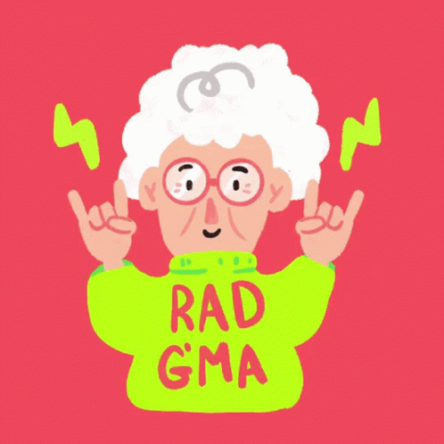 Grandma Cool GIF. This 498 x 498 animated GIF is part of our happy grandparents day collection. Related themes include cool. Created by moonchild86. View…