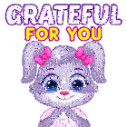 Grateful Feeling Grateful Sticker
